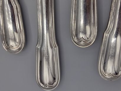 Full set of table knives (12) of filets model...