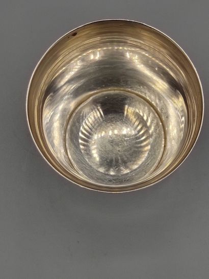 
PUIFORCAT




Silver tumbler with double...