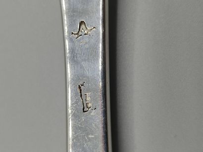 Silver cutlery of style XVIIeme with its...