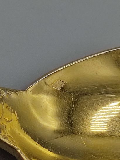 Stew spoon / serving spoon in silver entirely...