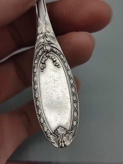 Silver hors d'oeuvres service composed of...