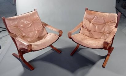 Ingmar RELLING (1920-2002).

Pair of armchairs...