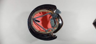 Casque de samouraï suji-bachi kabuto et menpo...