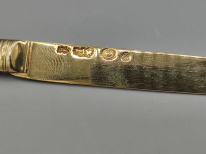 PARIS 1788.

Couteau / coupe papier au manche...