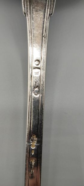 PARIS 1782-89.

Louche en argent.

 Modèle...