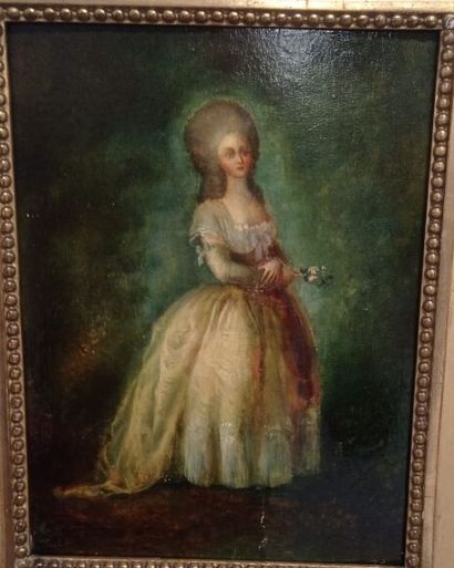 Ecole française du XIXème siècle, dans le...