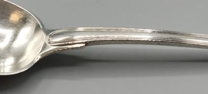 PARIS 1787

Cuillère à ragoût en argent modèle...