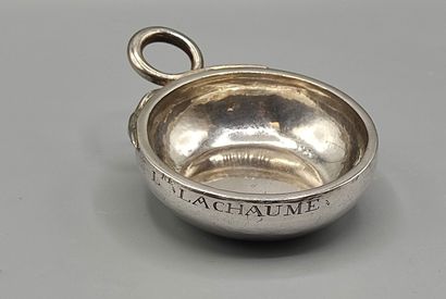 Taste vin dit « tassou » en argent de modèle...