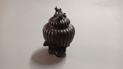 CHINE ou JAPON.

Brûle-parfum couvert en...