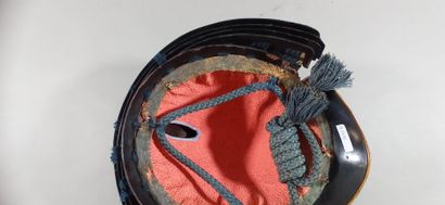 Casque de samouraï suji-bachi kabuto et menpo...