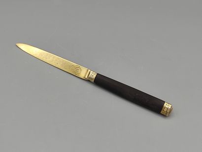 PARIS 1788.

Couteau / coupe papier au manche...