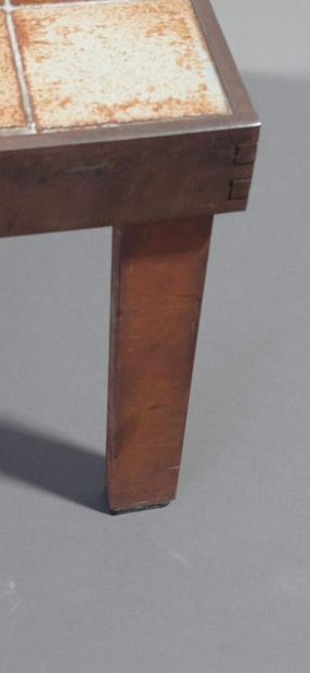 Roger CAPRON (1922-2006).

Low table. The...