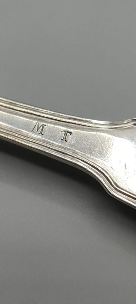 PARIS 1787

Cuillère à ragoût en argent modèle...
