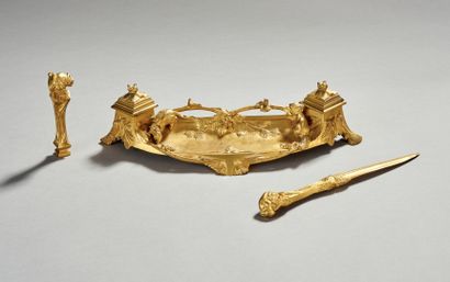 Charles GREMION (XIX-XXth century) 

Gilt...