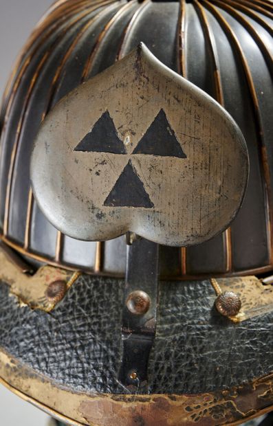 Casque de samouraï suji-bachi kabuto et menpo...