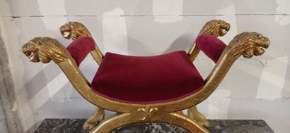 Paire de tabourets dits 