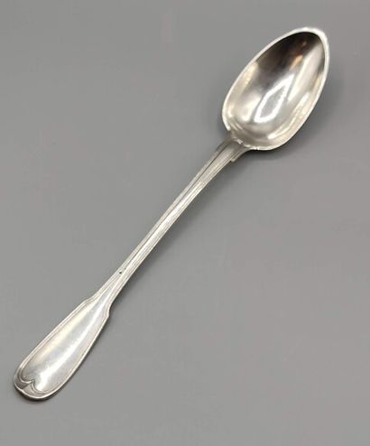 PARIS 1787

Cuillère à ragoût en argent modèle...
