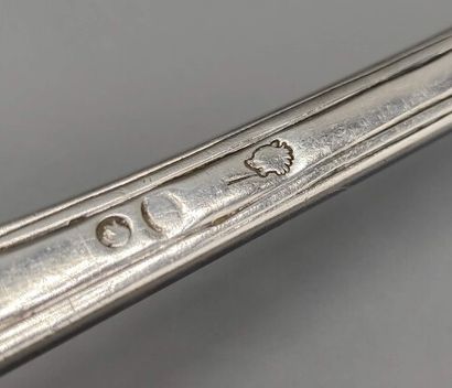PARIS 1782-89.

Louche en argent.

 Modèle...