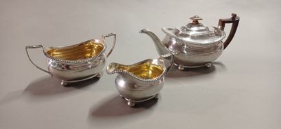 ENGLAND.

Silver tea/coffee set including...