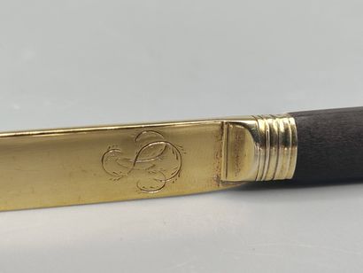 PARIS 1788.

Couteau / coupe papier au manche...