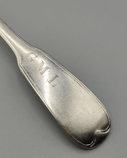 PARIS 1782-89.

Louche en argent.

 Modèle...