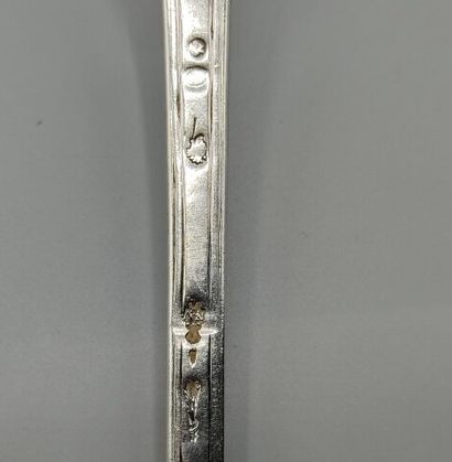PARIS 1782-89.

Louche en argent.

 Modèle...