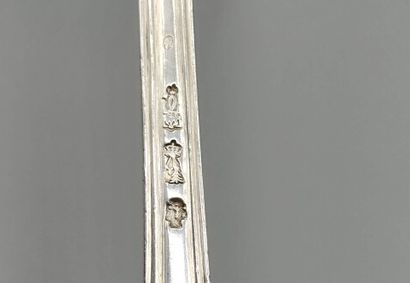 PARIS 1787

Cuillère à ragoût en argent modèle...