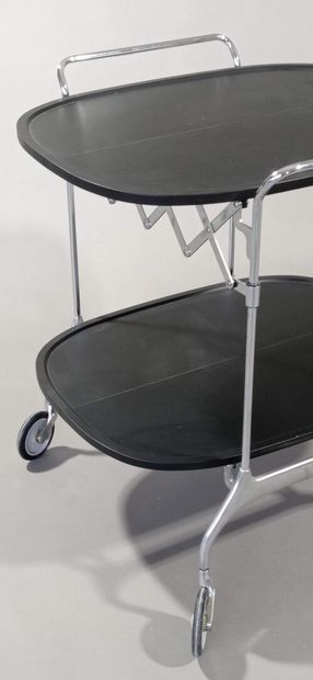 KARTELL publisher. 

Serving table with wheels,...