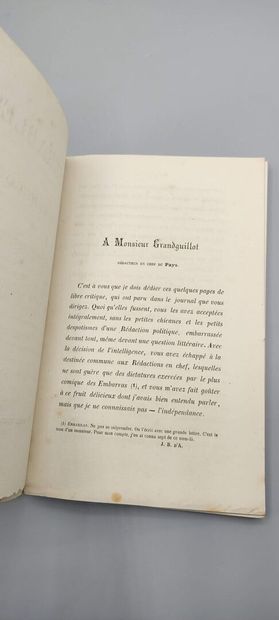 Jules BARBEY d'AUREVILLY.

