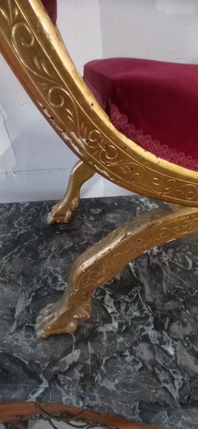 Paire de tabourets dits 