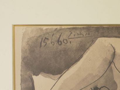 Pablo PICASSO (1881-1973), d'après.

