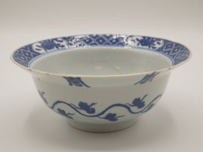 CHINE

Bol en porcelaine bleu et blanche...