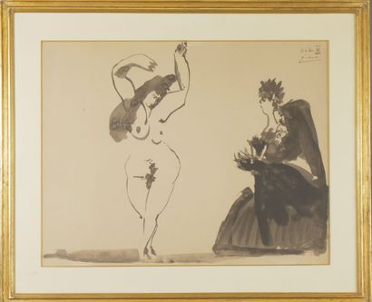 Pablo PICASSO (1881-1973), d'après.

