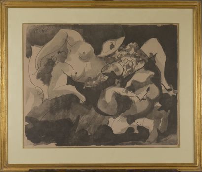 Pablo PICASSO (1881-1973), d'après.

