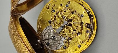 PARIS, 1761.

Montre oignon en or jaune d'époque...
