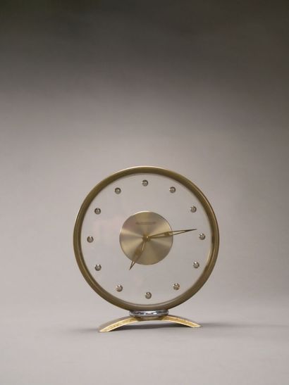 JAEGER LECOULTRE.

Petite pendulette circulaire....