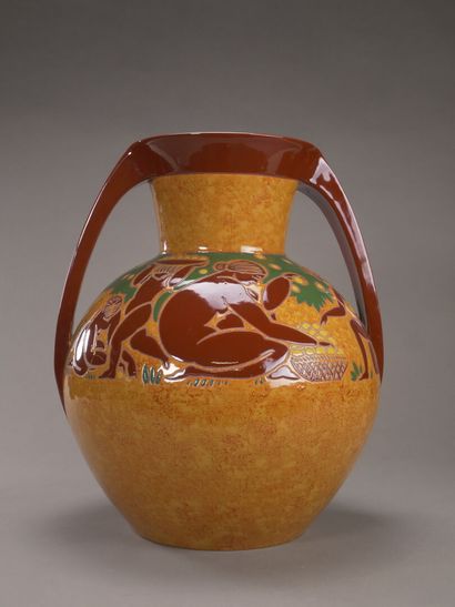 Georges TRIBOUT (1884-1962) MONTIÈRES.

Grand...