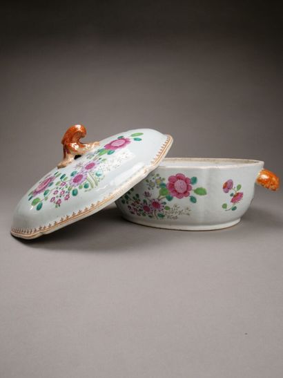 Chine, Compagnie des Indes.

Importante soupière...