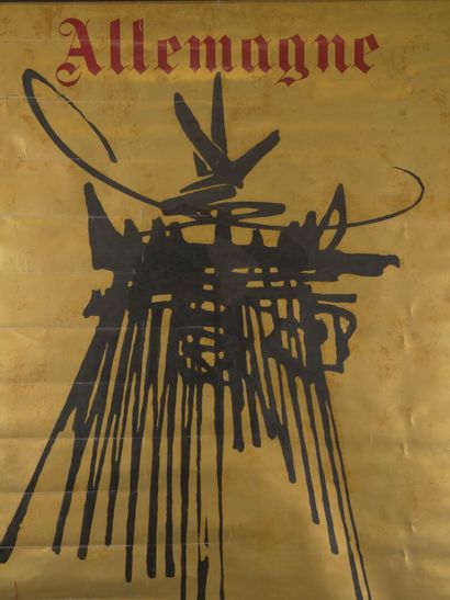 Georges MATHIEU (1921-2012).

