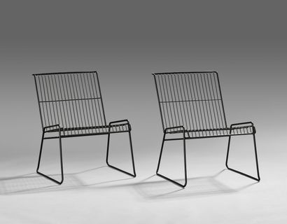 Harry BERTOIA (1915-1978) dans le goût de.

Paire...