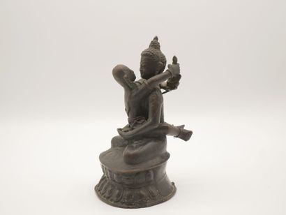 CHINE

Bouddha en position de méditation,...