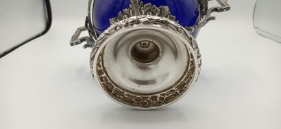 Coupe en argent de style Louis XVI avec ses...