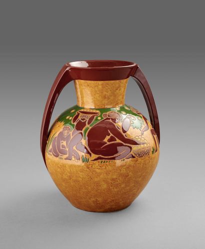 Georges TRIBOUT (1884-1962) MONTIÈRES.

Grand...