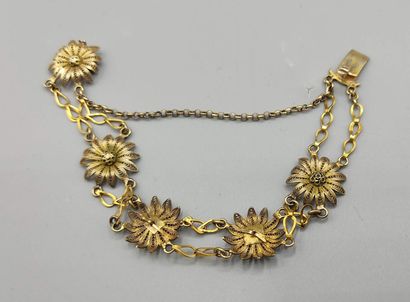 Ch. DUBRET, attribué à.

Parure en vermeil...