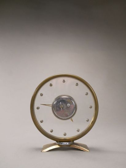 JAEGER LECOULTRE.

Petite pendulette circulaire....
