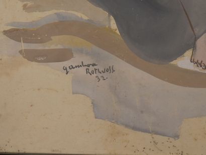 GAMBORA ROTHVOSS (1906-1970).

