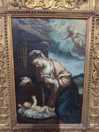 Ecole italienne du XVII-XVIIIè siècle.

