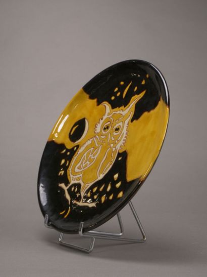 Jean LURÇAT (1892-1966) Saint-Vicens.

Assiette...