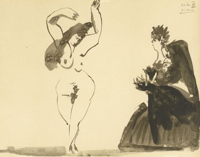Pablo PICASSO (1881-1973), d'après.

