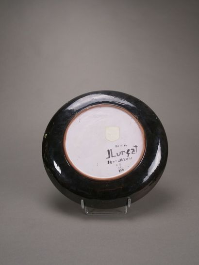 Jean LURÇAT (1892-1966) Saint-Vicens.

Assiette...